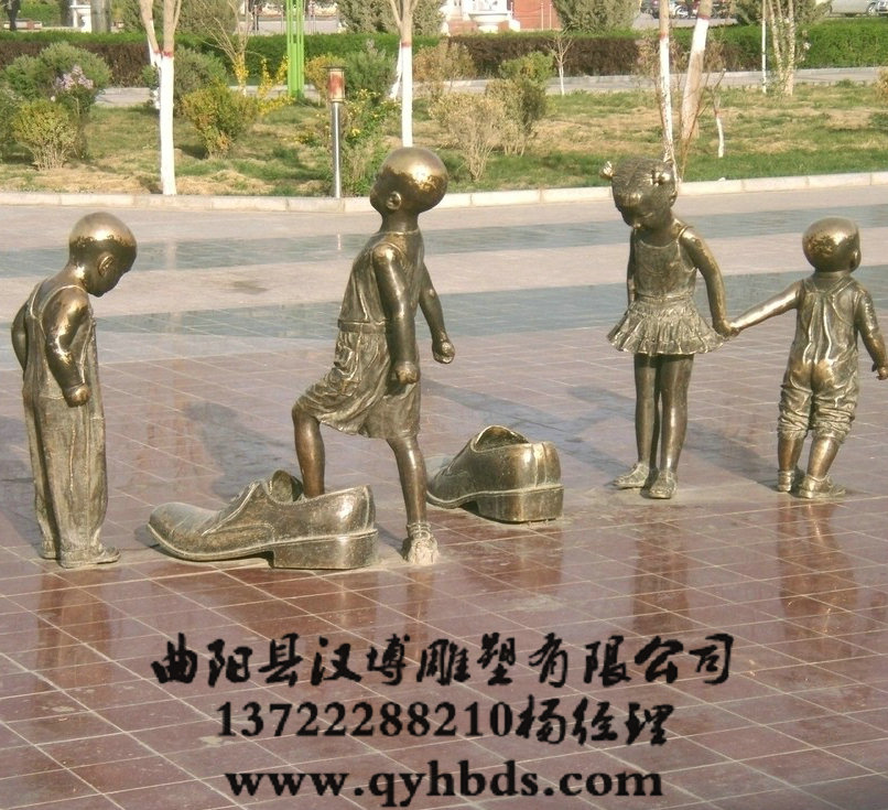 步行街铜雕