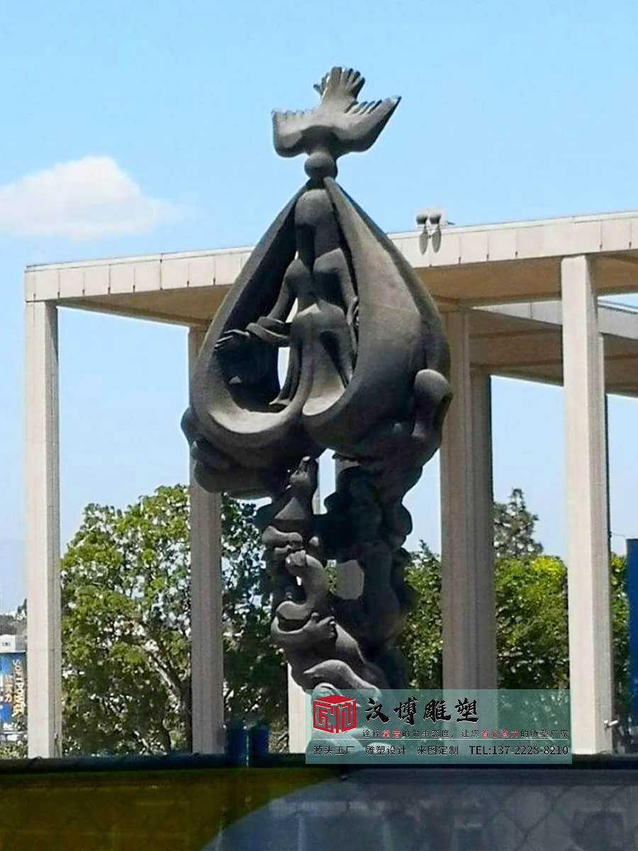 铸铜创意雕塑,户外景区金属雕塑,人物雕塑加工厂家