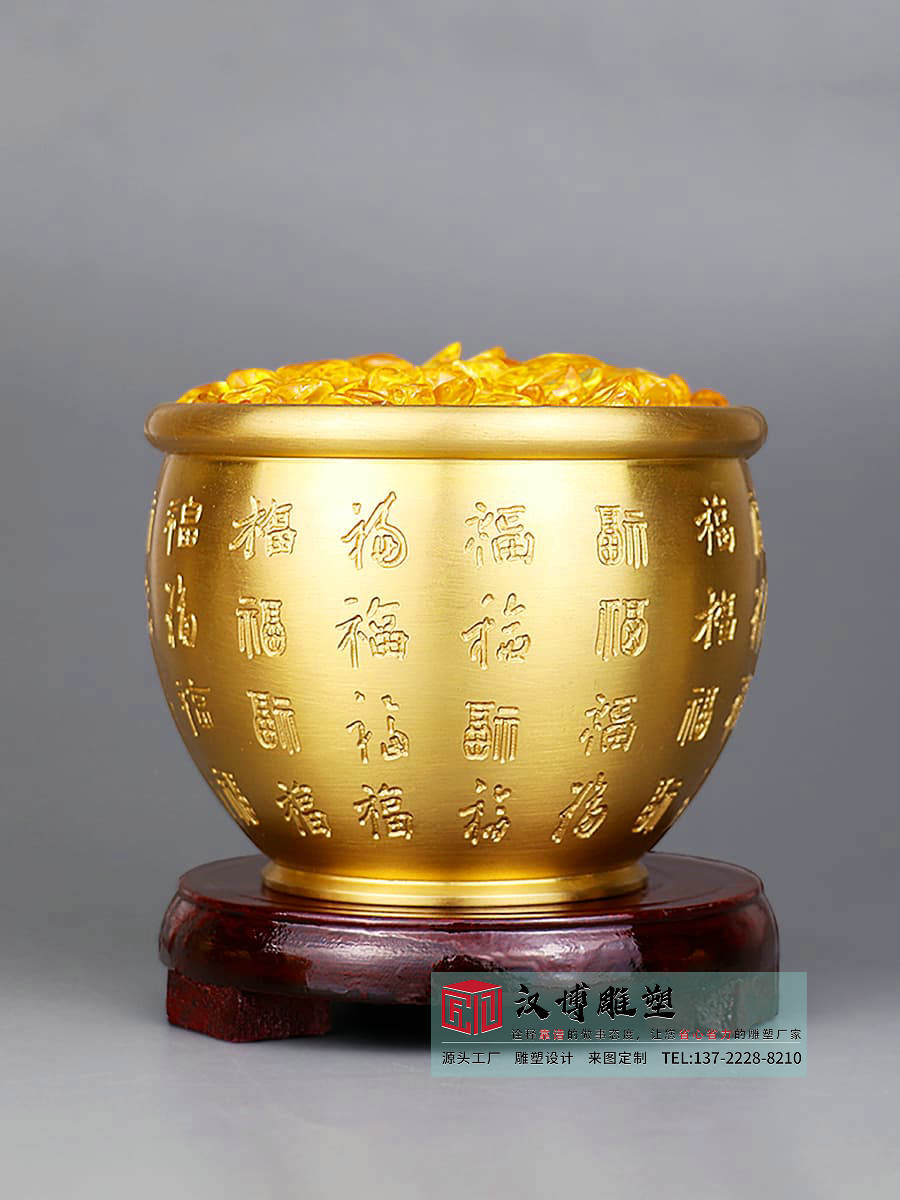 铸铜鱼缸摆件雕塑,铸铜雕塑制作,金属雕塑定制厂家