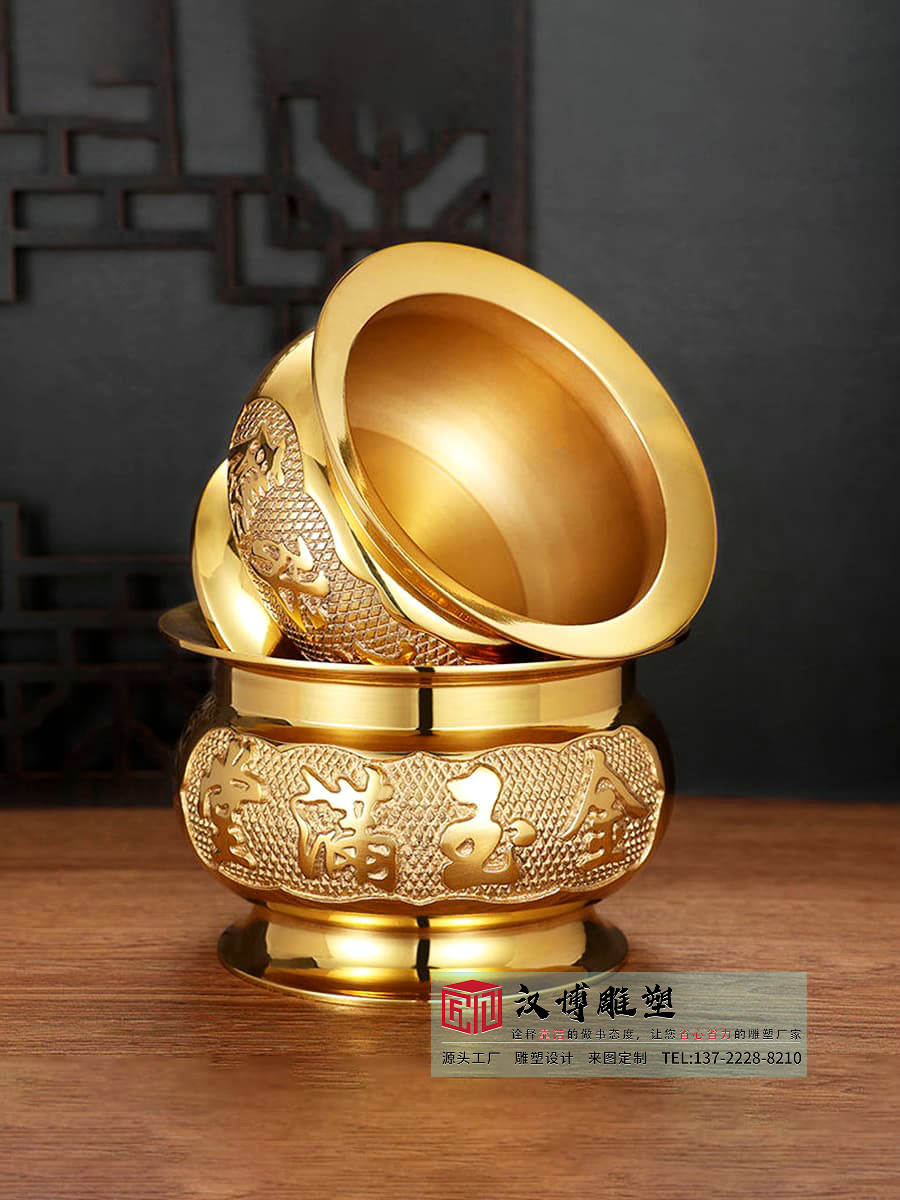 铸铜鱼缸摆件雕塑,铸铜雕塑制作,金属雕塑定制厂家