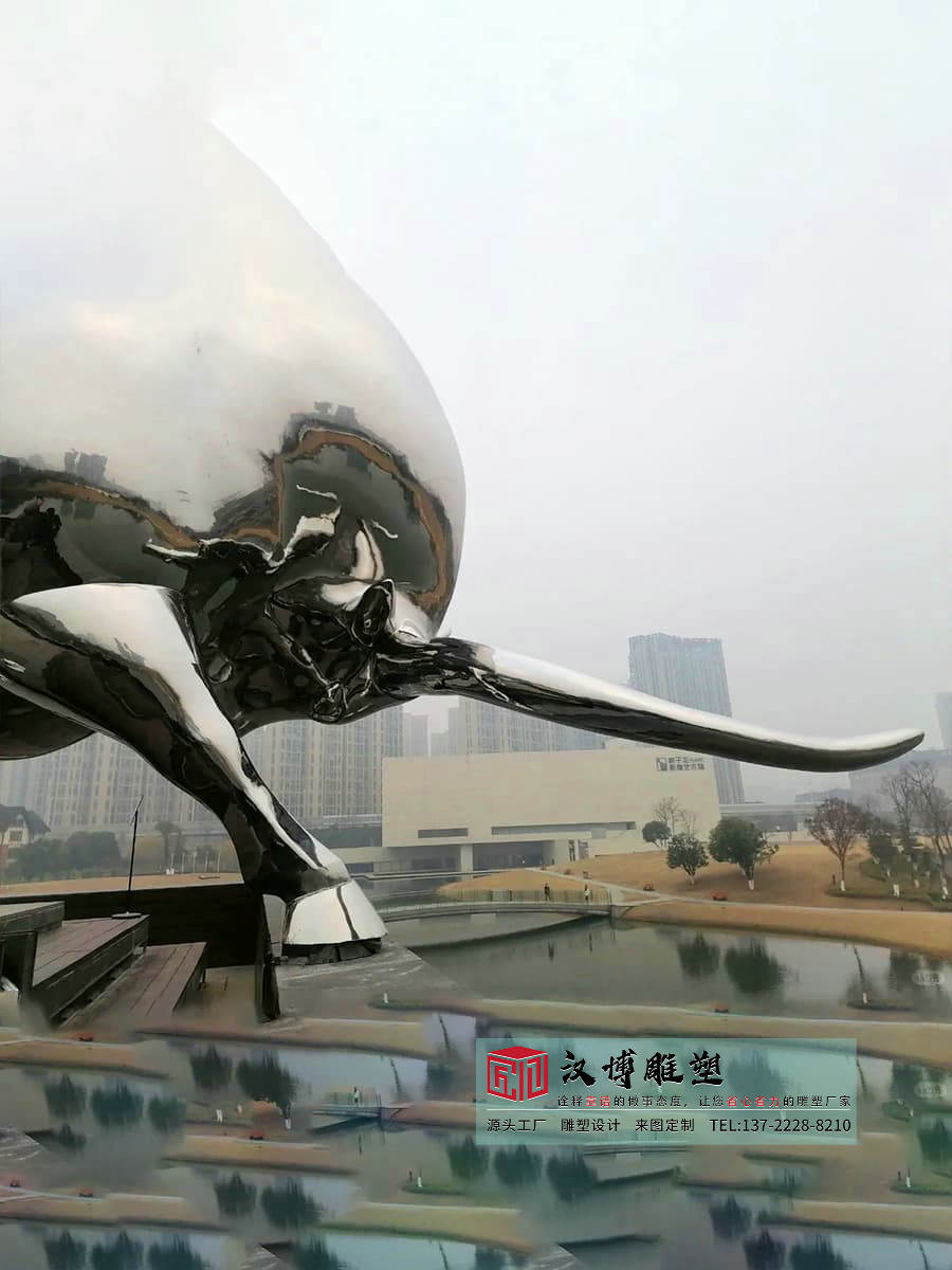 金属拼接牛雕塑,商务装饰雕塑定制,户外大型雕塑制作工厂