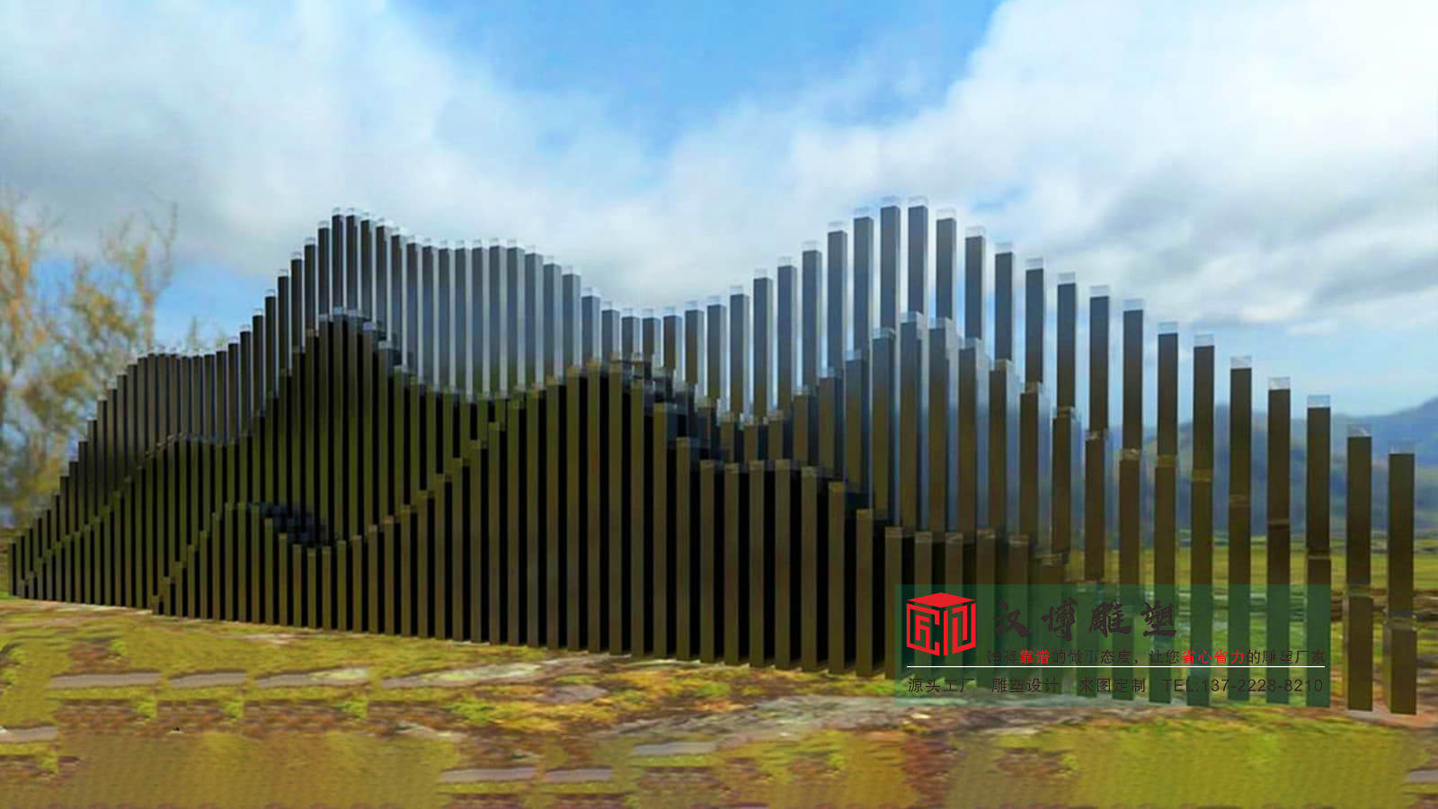 不锈钢镂空几何鲸鱼雕塑,户外商务广场雕塑,水景雕塑定制厂家