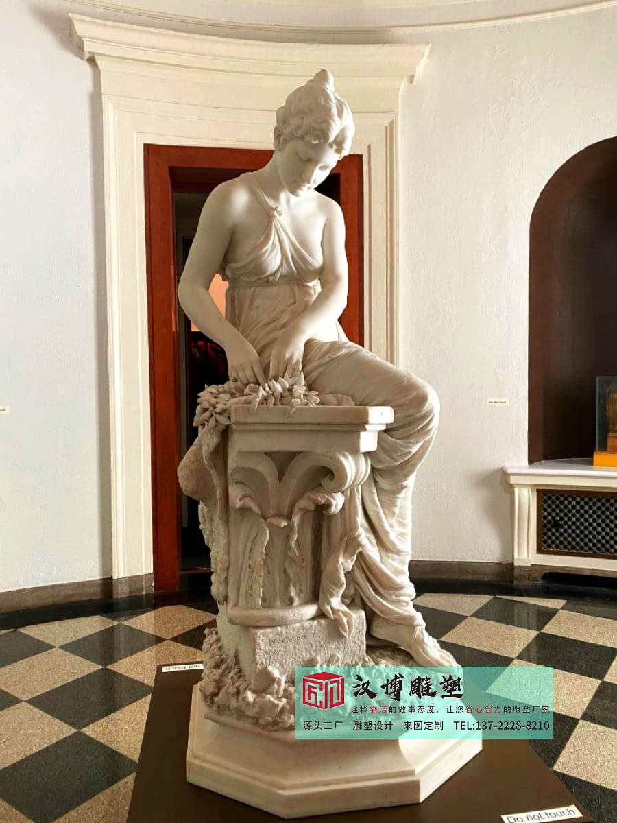西方石雕女人雕塑,室内展馆雕塑摆件,人物雕塑源头厂家