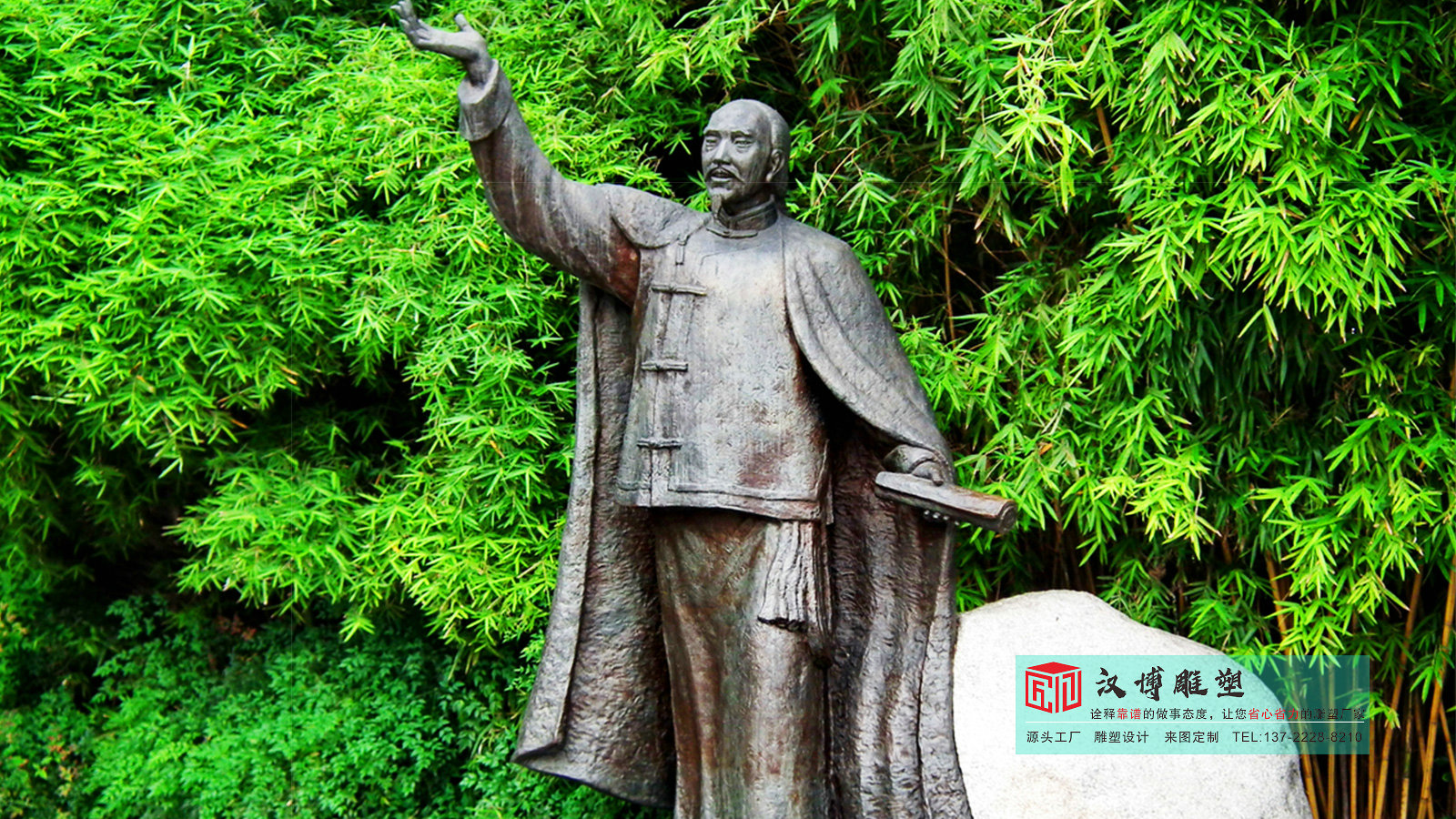 铸铜名人张骞雕塑,公园景区小品,黄铜人物雕塑加工厂家